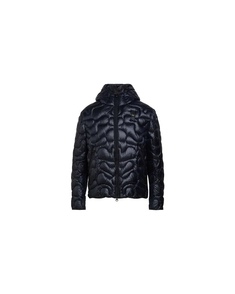Blauer JACKEN & MÄNTEL - Pufferjacken & Daunenjackenauf YOOX.COM Nachtblau