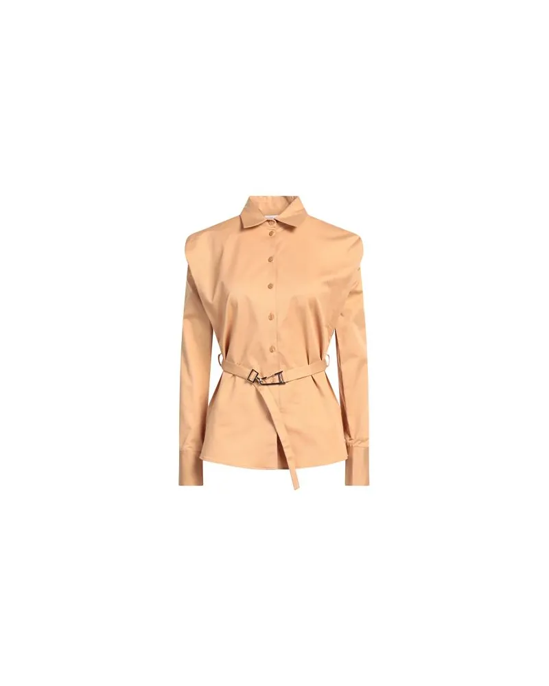 Patrizia Pepe TOPS - Hemdenauf YOOX.COM Sand