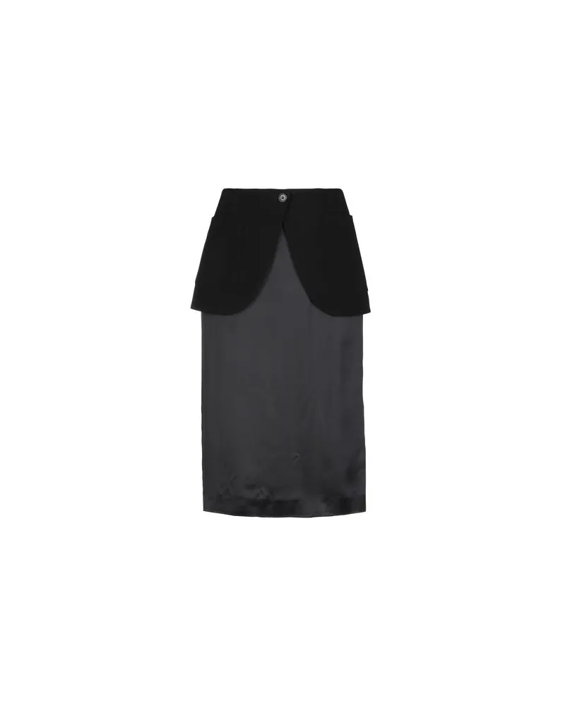 Maison Margiela HOSEN & RÖCKE - Midi-Röckeauf YOOX.COM Schwarz