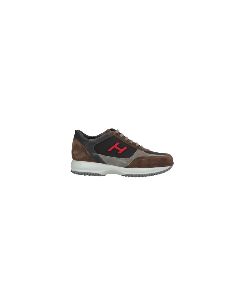 Hogan INTERACTIVE - SCHUHE - Sneakersauf YOOX.COM Braun