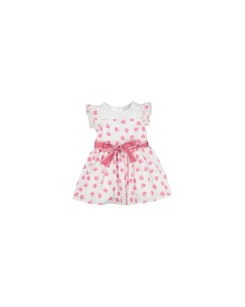 Monnalisa ABITO CON CARRE' IN RETE - NEUGEBORENE - Babykleiderauf YOOX.COM Rosa