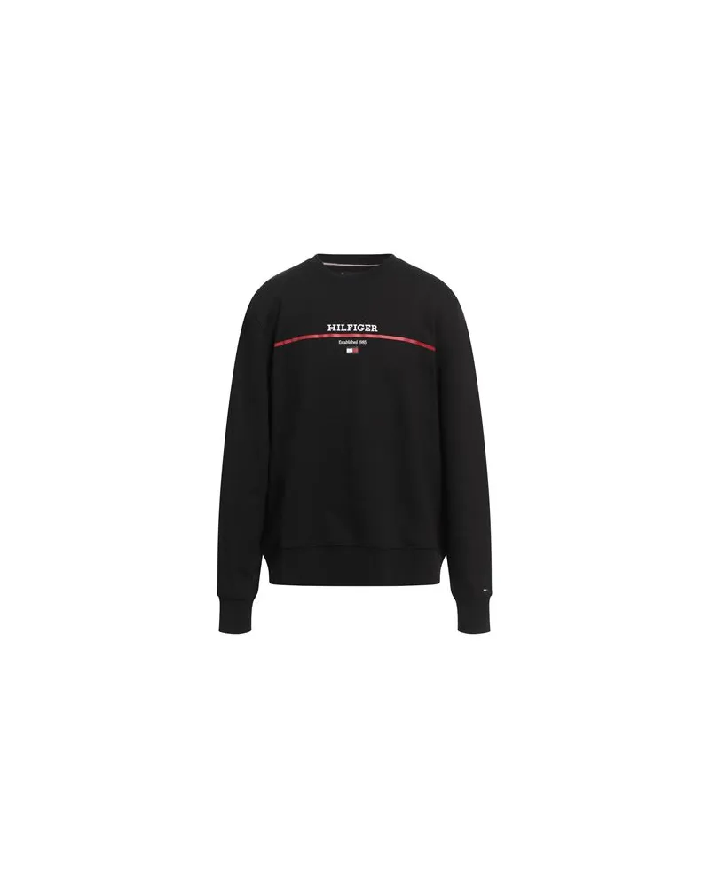 Tommy Hilfiger TOPS - Sweatshirtsauf YOOX.COM Schwarz
