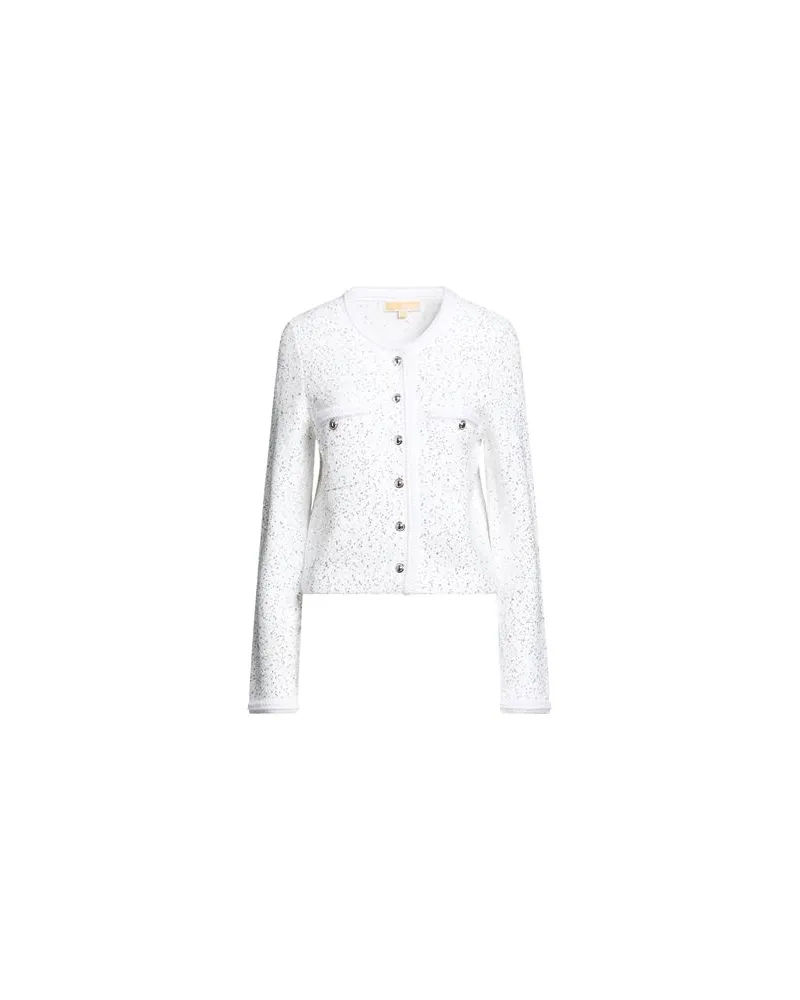 Michael Kors STRICKWAREN - Strickjackenauf YOOX.COM Weiß