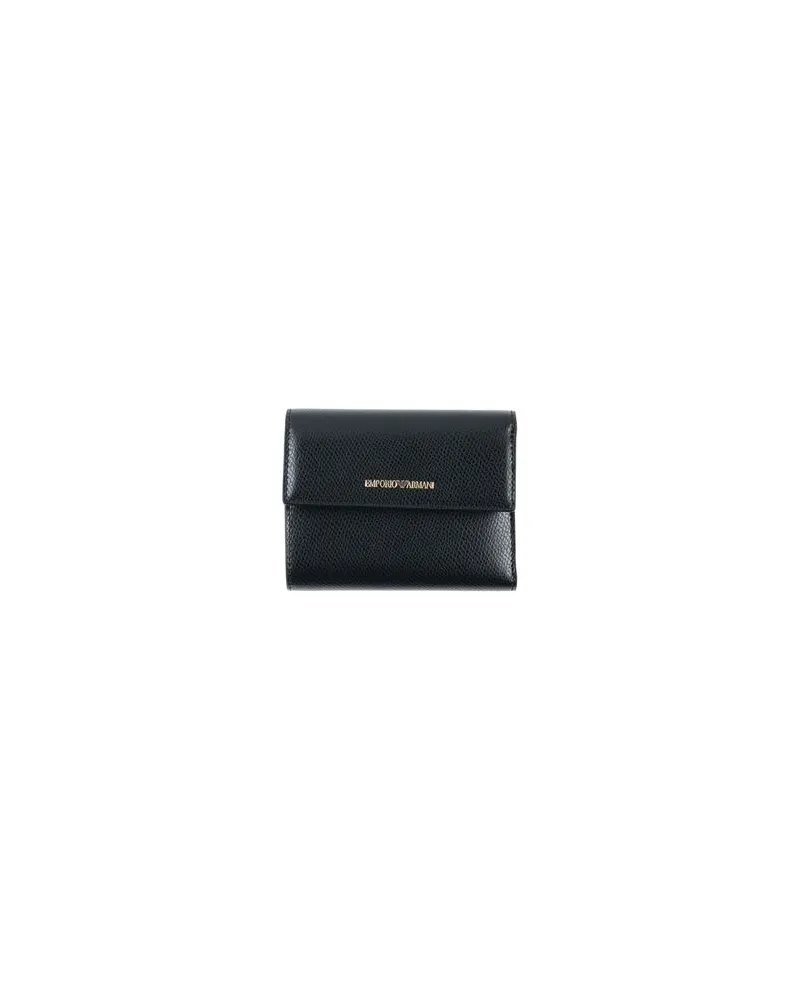 Emporio Armani Kleinlederwaren - Brieftaschenauf YOOX.COM Schwarz