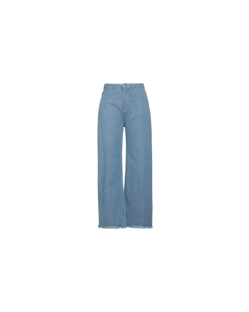 Marques ' Almeida HOSEN & RÖCKE - Jeanshosenauf YOOX.COM Blau