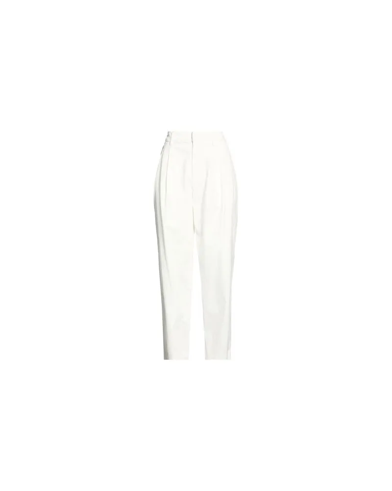 Dondup HOSEN & RÖCKE - Hosenauf YOOX.COM Weiß