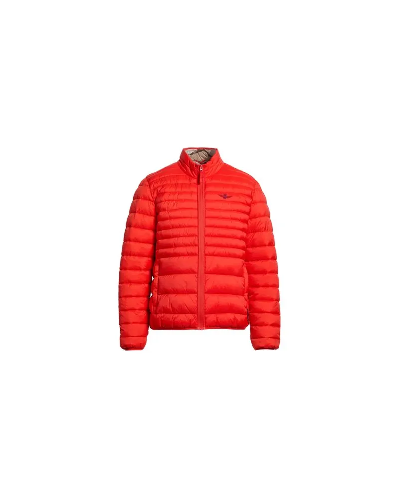 Aeronautica Militare JACKEN & MÄNTEL - Pufferjacken & Daunenjackenauf YOOX.COM Tomatenrot