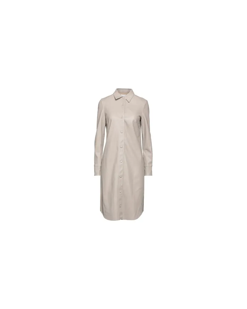 RINO & PELLE KLEIDER - Midi-Kleiderauf YOOX.COM Beige