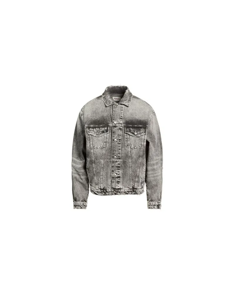 Cycle JACKEN & MÄNTEL - Jeansjacken/Mäntelauf YOOX.COM Grau