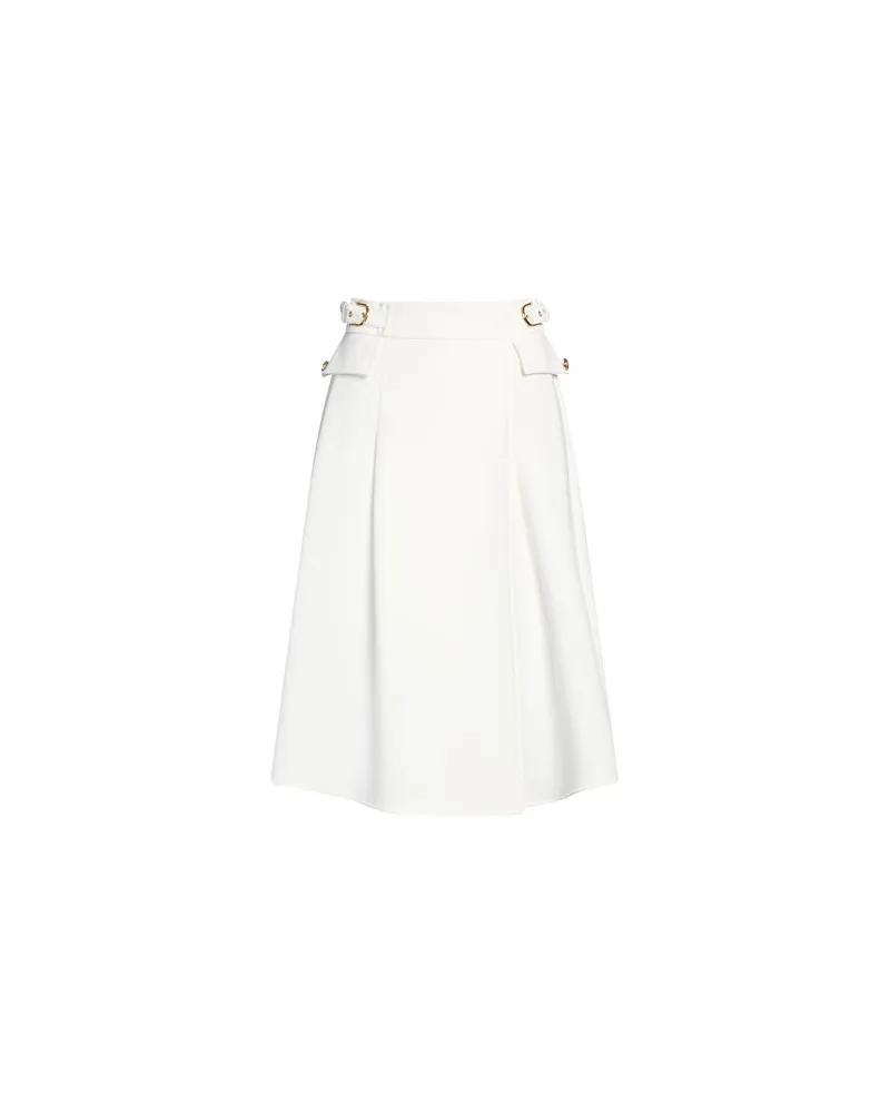 Elisabetta Franchi HOSEN & RÖCKE - Midi-Röckeauf YOOX.COM Weiß