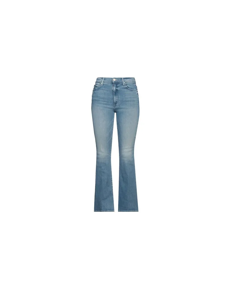 Mother HOSEN & RÖCKE - Jeanshosenauf YOOX.COM Blau