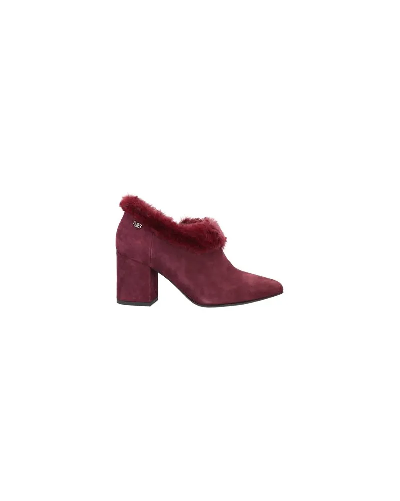 Norma J.Baker SCHUHE - Stiefelettenauf YOOX.COM Bordeaux