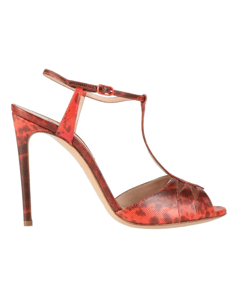 Casadei Sandale Tomatenrot