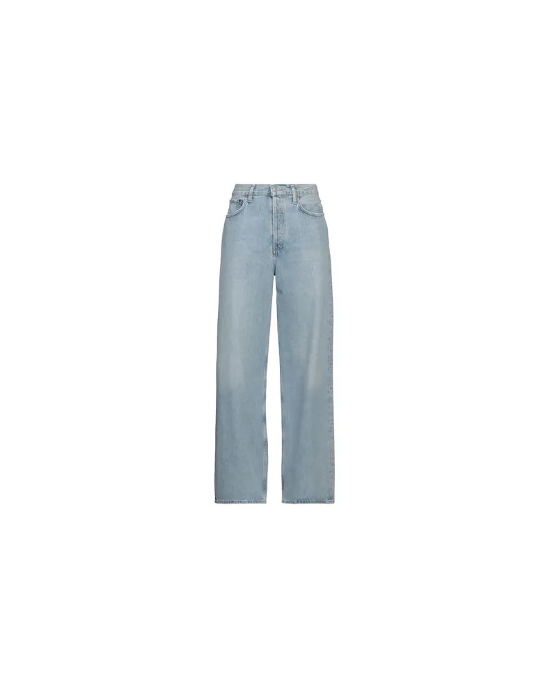 AGOLDE HOSEN & RÖCKE - Jeanshosenauf YOOX.COM Blau