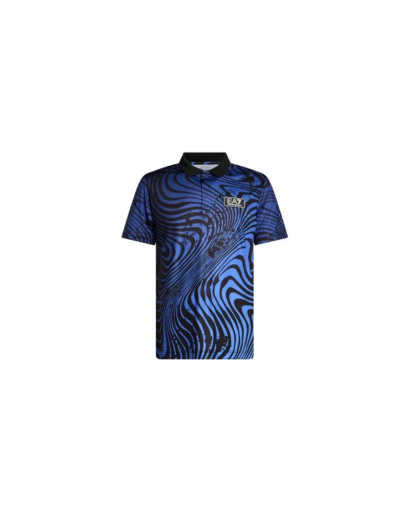EA7 TOPS - Poloshirtsauf YOOX.COM Blau