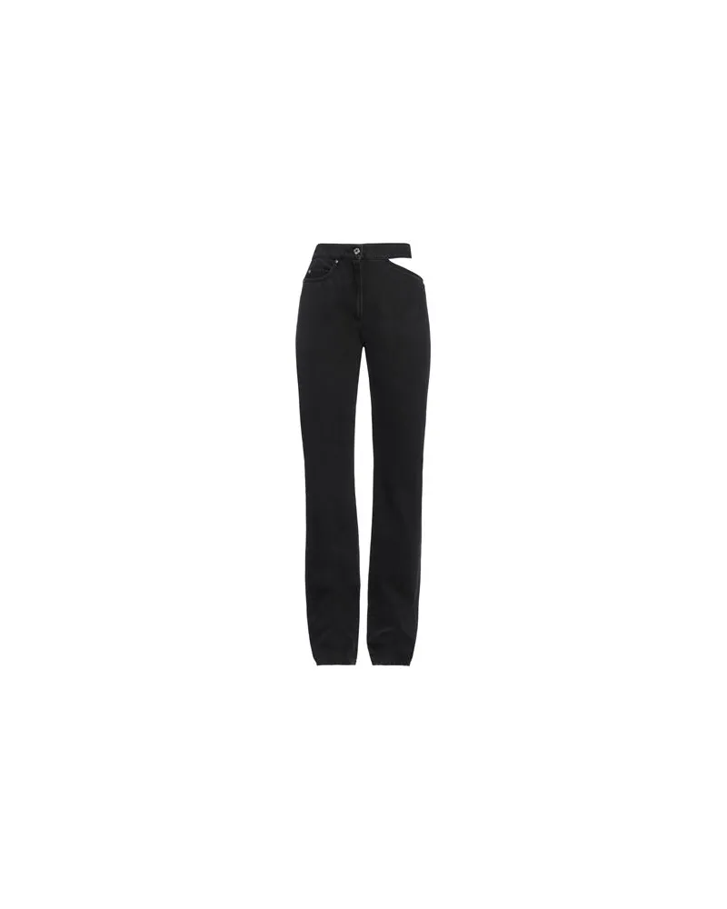 MSGM HOSEN & RÖCKE - Jeanshosenauf YOOX.COM Schwarz