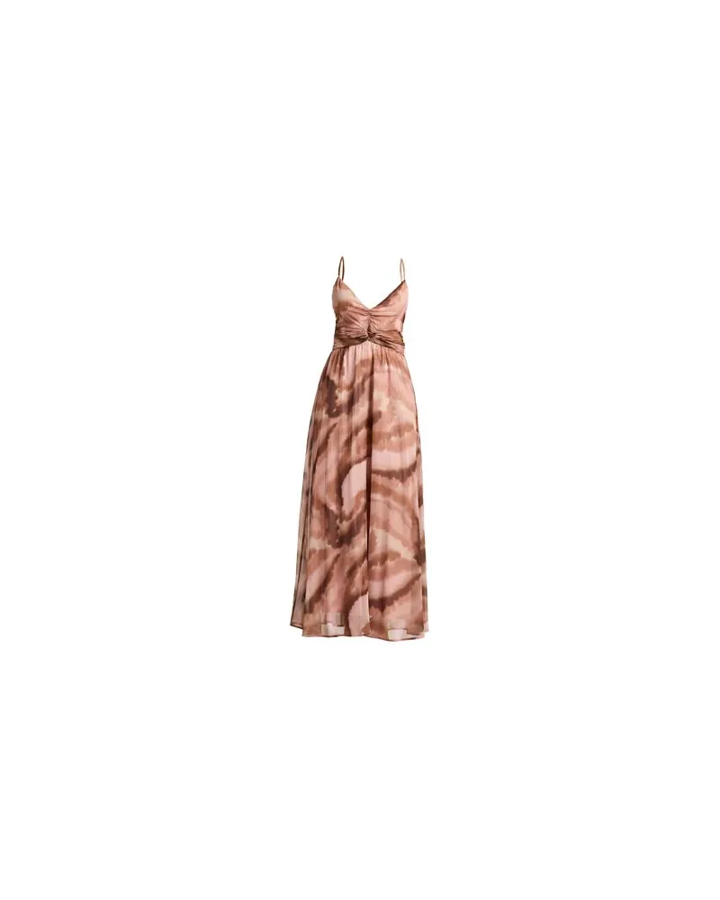 Siste's GOLD CAPSULE - KLEIDER - Maxi-Kleiderauf YOOX.COM Braun