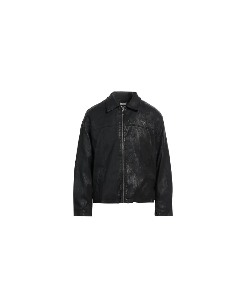 Guess JACKEN & MÄNTEL - Jeansjacken/Mäntelauf YOOX.COM Schwarz