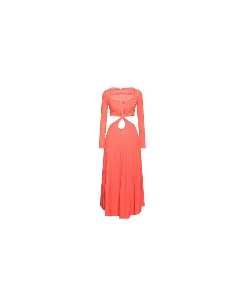 Cult Gaia KLEIDER - Maxi-Kleiderauf YOOX.COM Tomatenrot