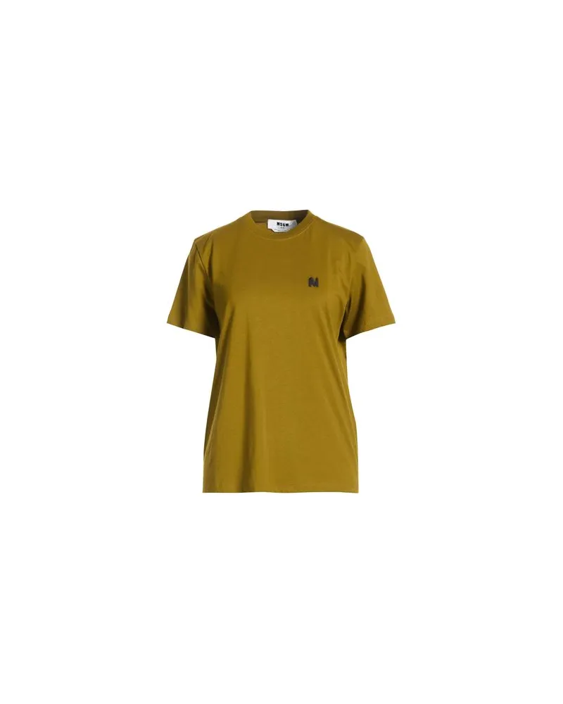 MSGM TOPS - T-shirtsauf YOOX.COM Militärgrün
