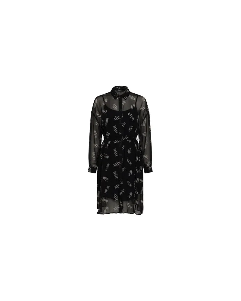 Armani Exchange KLEIDER - Midi-Kleiderauf YOOX.COM Schwarz