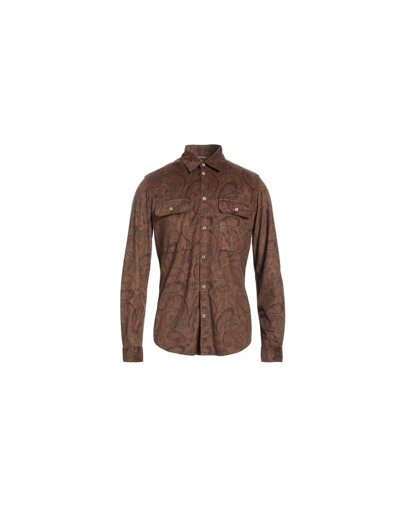 Daniele Alessandrini TOPS - Hemdenauf YOOX.COM Braun