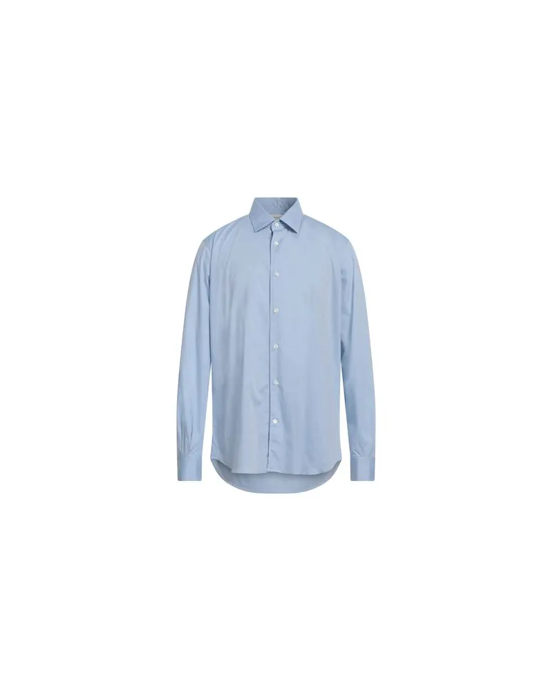 Glanshirt BY SLOWEAR - TOPS - Hemdenauf YOOX.COM Himmelblau