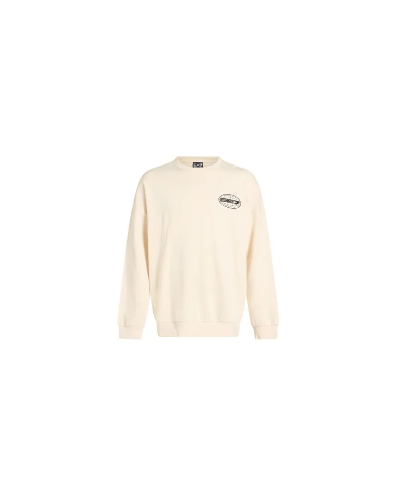 EA7 TOPS - Sweatshirtsauf YOOX.COM Cremeweiß