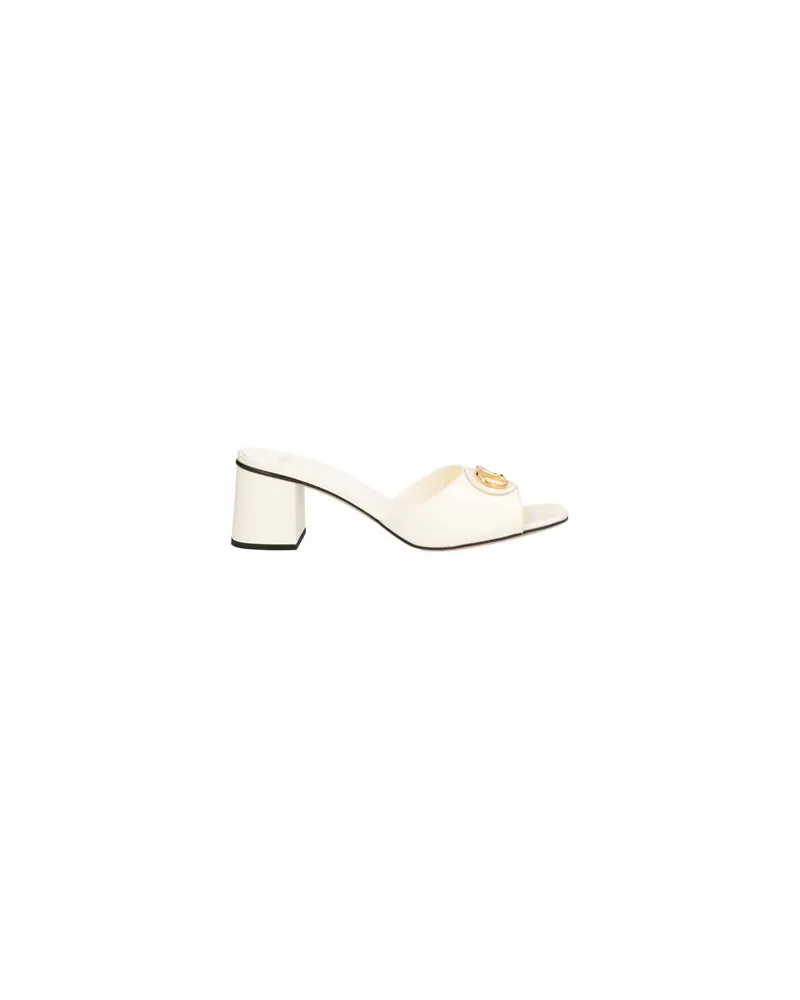 Valentino Garavani SCHUHE - Sandalenauf YOOX.COM Elfenbein