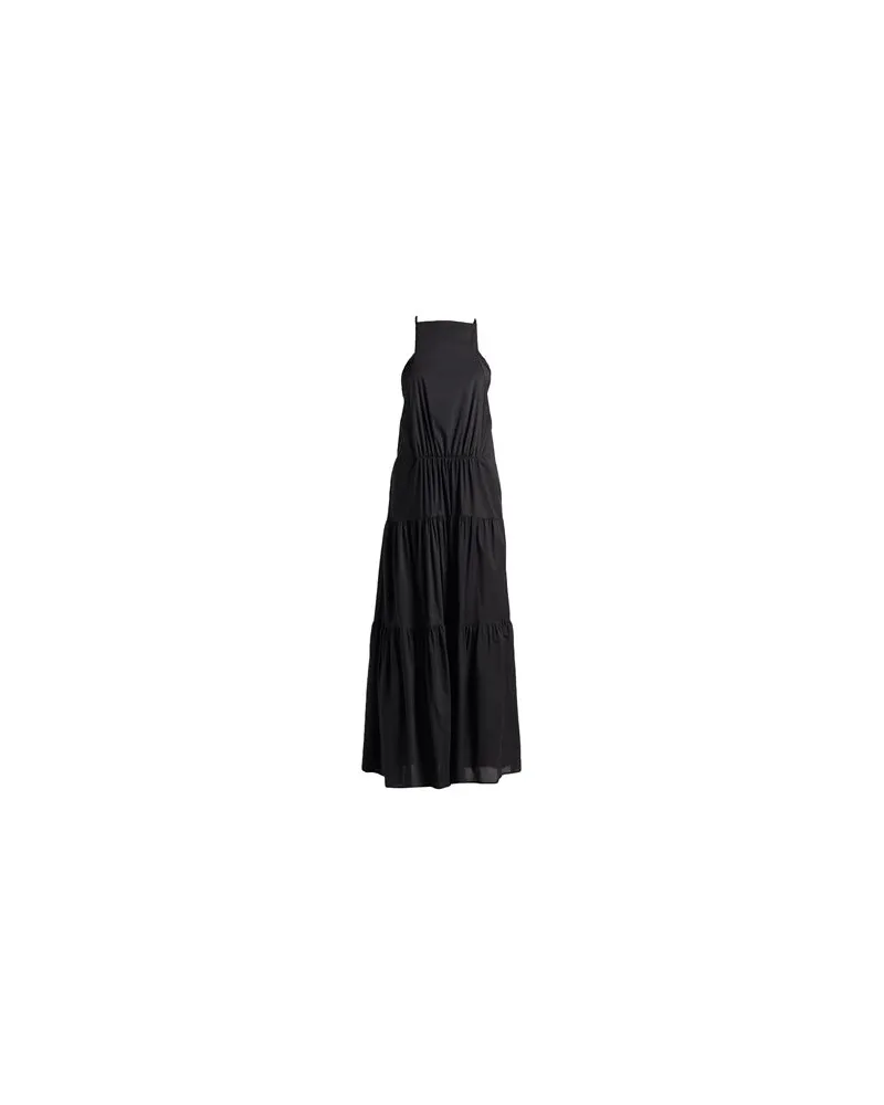 Manila Grace KLEIDER - Maxi-Kleiderauf YOOX.COM Schwarz