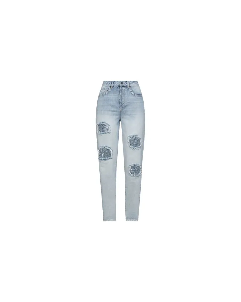 Blumarine HOSEN & RÖCKE - Jeanshosenauf YOOX.COM Blau