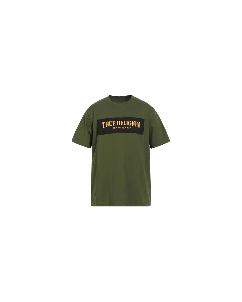 True Religion TOPS - T-shirtsauf YOOX.COM Militärgrün