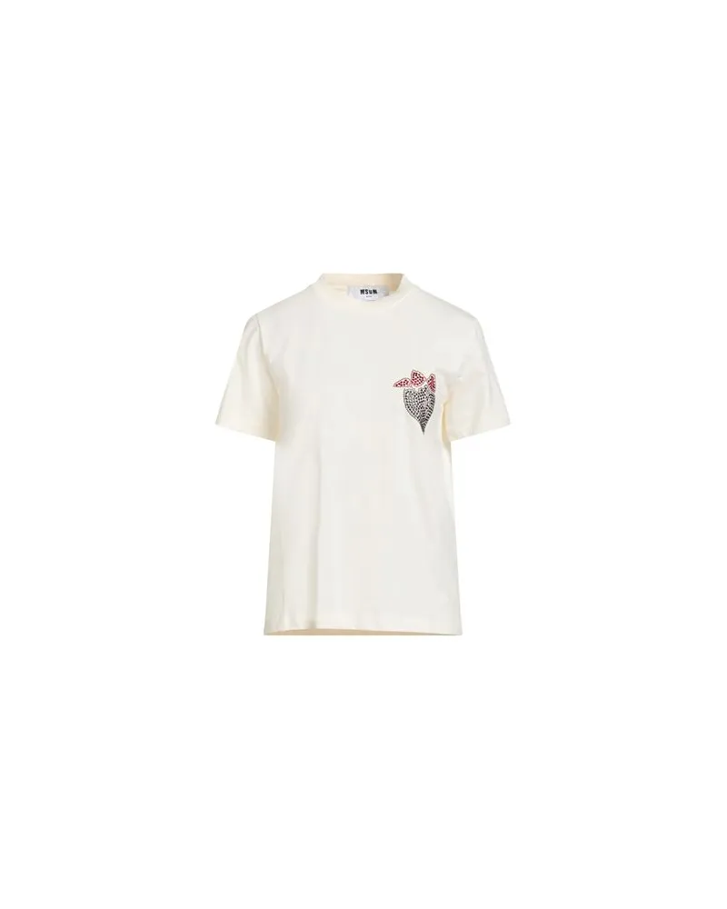 MSGM TOPS - T-shirtsauf YOOX.COM Elfenbein