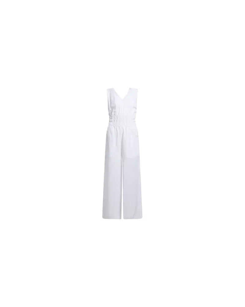 Alessia Santi OVERALLS - Jumpsuitsauf YOOX.COM Weiß