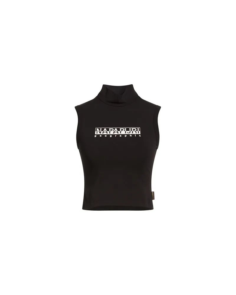 Napapijri TOPS - T-shirtsauf YOOX.COM Schwarz