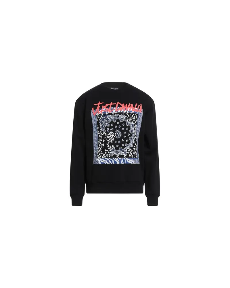 Just Cavalli TOPS - Sweatshirtsauf YOOX.COM Schwarz