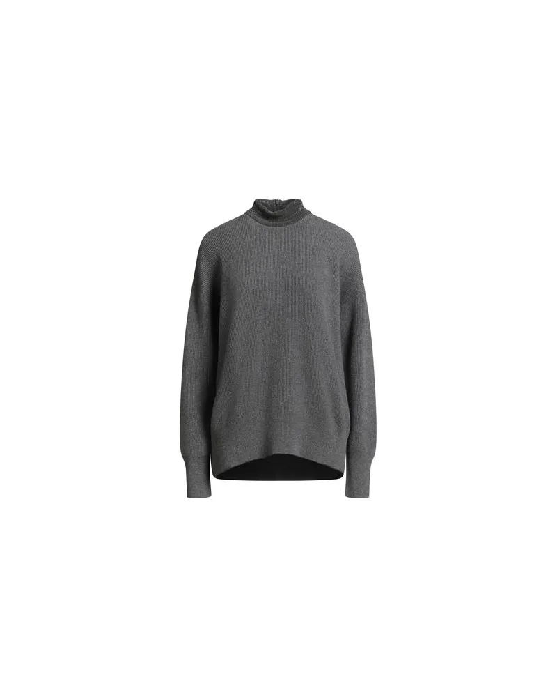 Brunello Cucinelli STRICKWAREN - Rollkragenpulloverauf YOOX.COM Grau