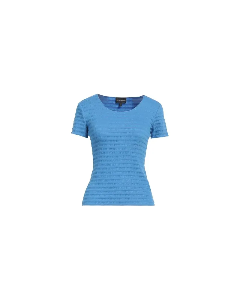 Emporio Armani TOPS - T-shirtsauf YOOX.COM Azurblau