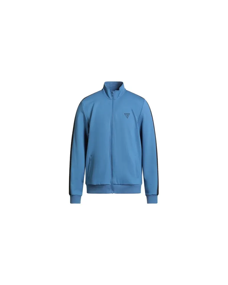 Guess TOPS - Sweatshirtsauf YOOX.COM Azurblau