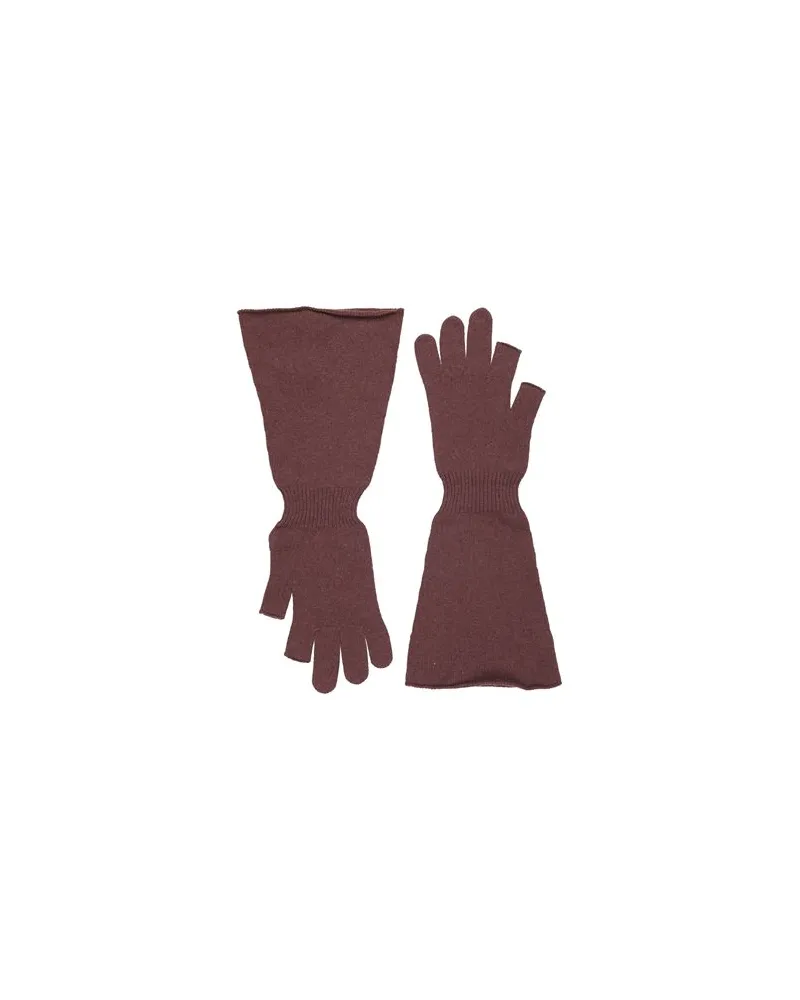 Rick Owens ACCESSOIRES - Handschuheauf YOOX.COM Schokobraun