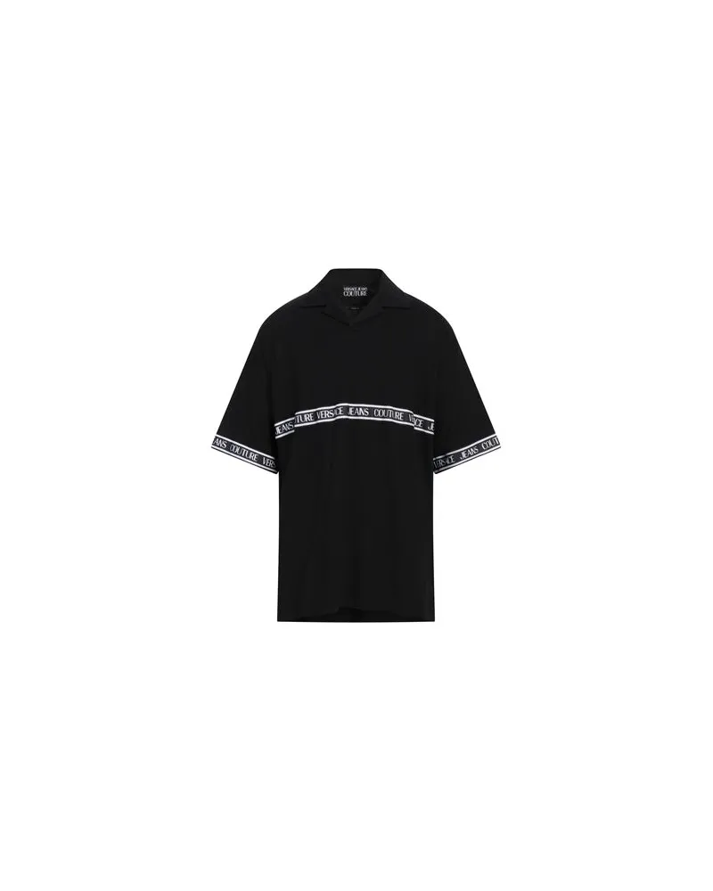Versace Jeans TOPS - Poloshirtsauf YOOX.COM Schwarz
