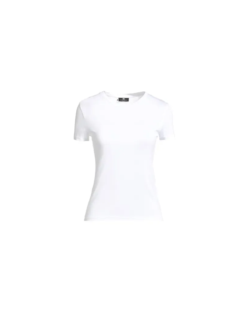 Elisabetta Franchi TOPS - T-shirtsauf YOOX.COM Weiß