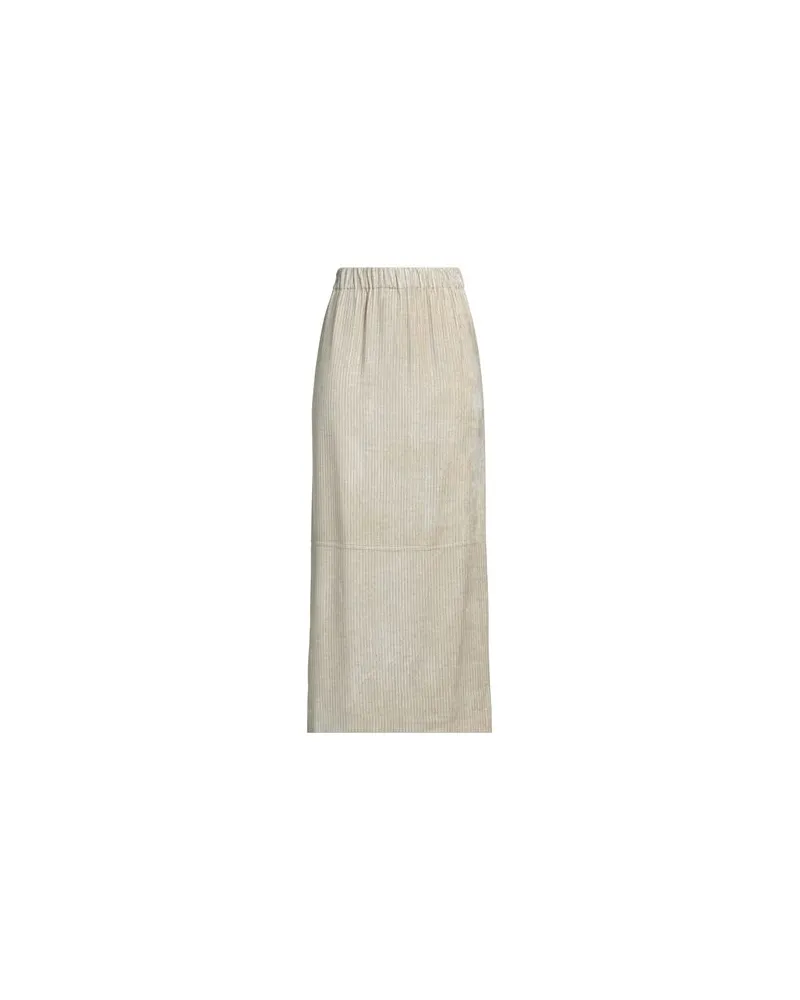 ALYSI CHOCOLAT - HOSEN & RÖCKE - Maxi-Röckeauf YOOX.COM Beige