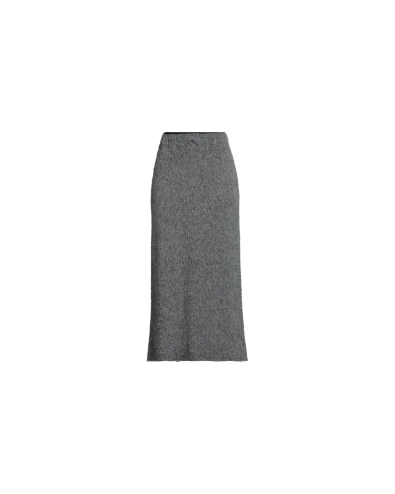 NUDE HOSEN & RÖCKE - Maxi-Röckeauf YOOX.COM Grau