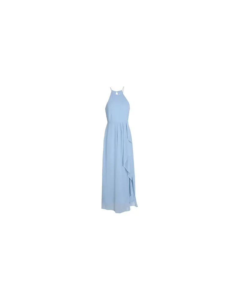 Vila KLEIDER - Maxi-Kleiderauf YOOX.COM Hellblau