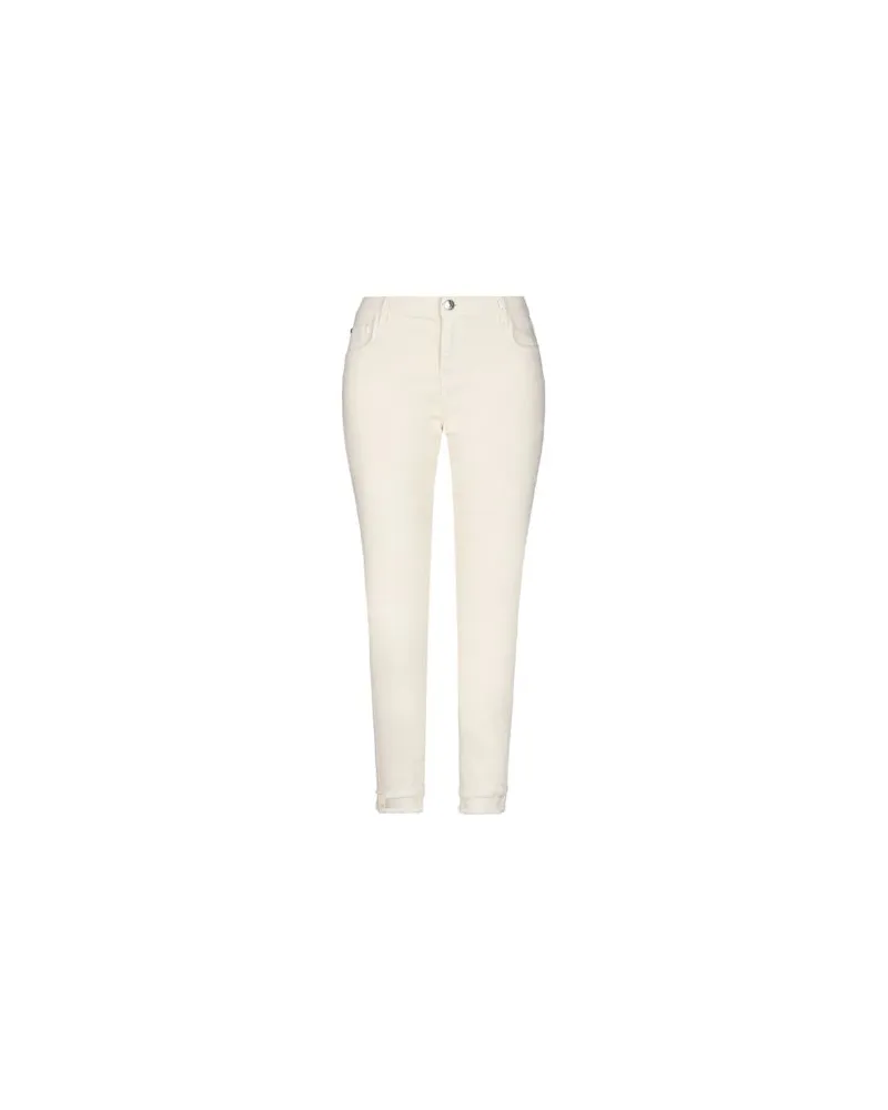 My Twin Twinset HOSEN & RÖCKE - Jeanshosenauf YOOX.COM Elfenbein