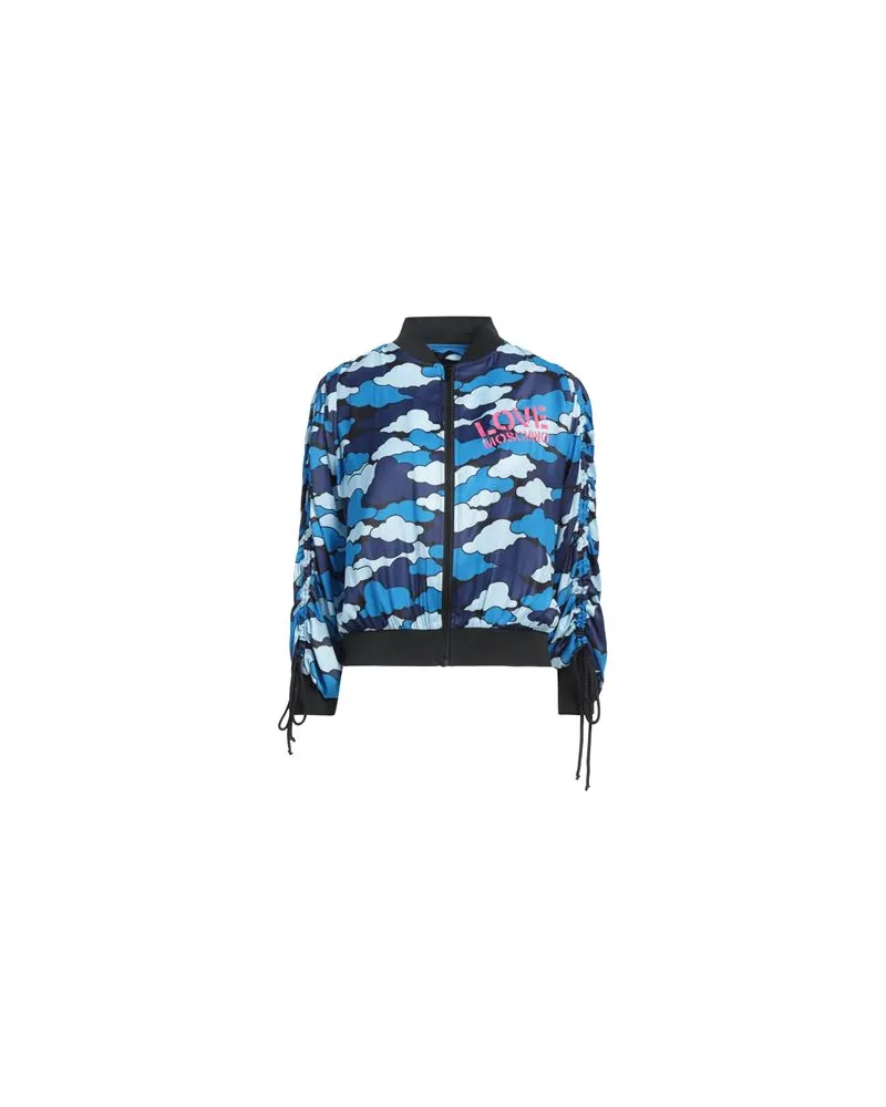 Moschino JACKEN & MÄNTEL - Jacken und Anoraksauf YOOX.COM Azurblau
