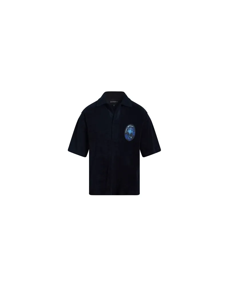 Emporio Armani RESORT - TOPS - Poloshirtsauf YOOX.COM Nachtblau