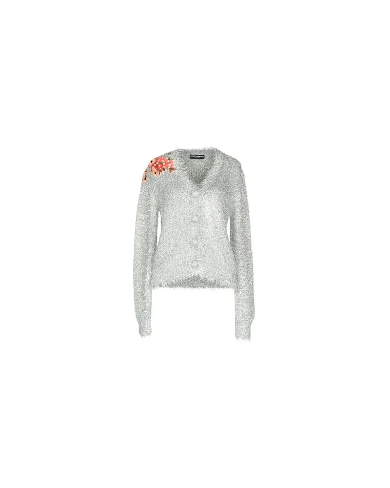 Dolce & Gabbana STRICKWAREN - Strickjackenauf YOOX.COM Silber