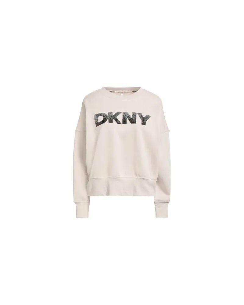 DKNY SPORT - TOPS - Sweatshirtsauf YOOX.COM Beige